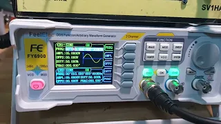 #171.FY6900 hide menu Oscillator  calibration 10MHz