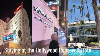 I stayed at the Roosevelt Hotel in Hollywood |Downtown Los Angeles Fashion District