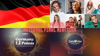 Germany 12 Points 2022 Reaction - Germany 2022 Eurovision National Final