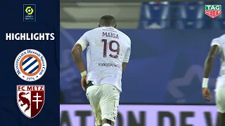 MONTPELLIER HÉRAULT SC - FC METZ (0 - 2) - Highlights - (MHSC - FCM) / 2020-2021