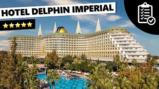 Hotelcheck: Delphin Imperial ⭐️⭐️⭐️⭐️⭐️ - Lara (Türkei)