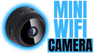 Unboxing and Testing Mini WiFi Camera - Your Home Security Solution