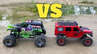 Wltoys 104311 vs SMT10 Grave Digger | Remote Control Car | RC Cars