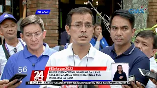 Mayor Isko Moreno, nangako sa ilang taga-Bulacan na tutuldukan niya ang problema sa baha | 24 Oras