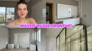 NOSSA CASA NOVA ESTÁ QUASE PRONTA! 🥹🙏🏻 móveis planejados instalados e muito mais