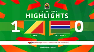 Congo 🆚 The Gambia | Highlights - #TotalEnergiesAFCONQ2023 - MD2 Group G