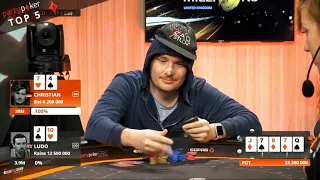 Top 5 AMAZING Poker Calls | MILLIONS Tour | Live Poker | partypoker