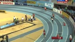 400м 1забег Мужчины - Чемпионат Мира в помещении Стамбул