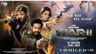 war 2 Official Trailer ! Hrithik Roshan ! Tiger shroff ! Jr NTR ! new movie update