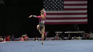 Brenna Dowell - Floor Exercise - 2016 P&G Gymnastics Championships – Sr. Women Day 1