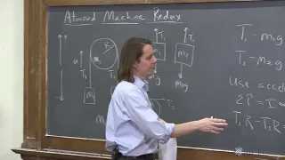 PHYS 101 | Torque 5 - Atwood Machine