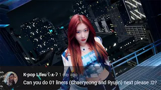 ITZY Voltage but it's just the 2001 liners | Charyeong Ryujin