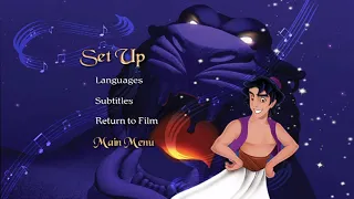 Aladdin DVD MAIN MENU WALKTHROGH