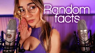 ASMR | Whispering Random Facts in Your Ears