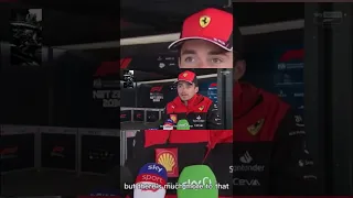 Charles Leclerc accidentally called Lewis Hamilton a 8th time world champion | F1