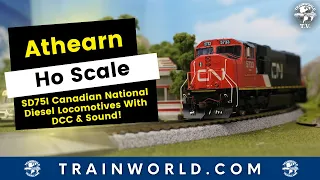 Athearn Ho Scale SD75I Canadian National Engines