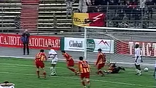 Алания (Владикавказ, Россия) - СПАРТАК 4:3, Чемпионат России - 2002