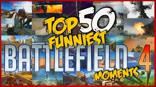 TOP 50 FUNNIEST BATTLEFIELD 4 MOMENTS! - By Russkhof