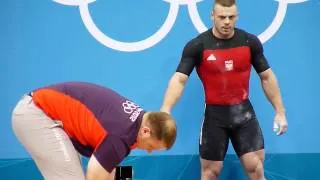 Weightlifting. Mens 85 kg