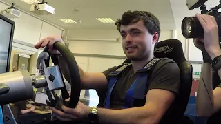 the g forces in this f1 simulator were insane