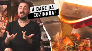 COMO FAZER CALDO DE CARNE E DEMI-GLACE | Técnicas