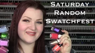 Saturday Random Swatchfest 6/3/2017