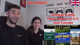 British Couple Reacts to Strange & Silly Place Names in U.S. and Canada