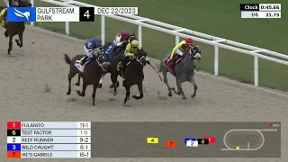 Gulfstream Park Carrera 4 - 22 de Diciembre 2023