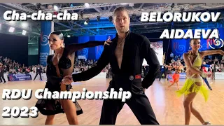Kirill Belorukov - Valeria Aidaeva | RDU Championship 2023 | Cha-cha-cha | WDC Professional Latin