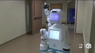 Meet Moxi! A robot helping Trinity Health nurses with everyday tasks