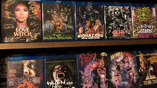 Signed Horror // Sci Fi Blu Ray DVD Movie Collection Limited Edition Numbered Rare