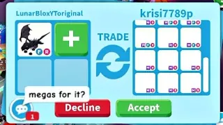 😱🤑7 HUGE OFFERS FOR MY SHADOW DRAGON! (LATEST OFFERS MAY 2023) ADOPT ME TRADING#adoptmetrades #viral