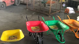 Watch How Wheelbarrows are  Made With Machines Anyone Can Buy