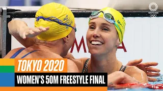 Women's 50m Freestyle Final 🏊🏻‍♂️ | Tokyo Replays