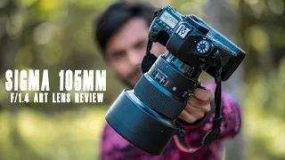 Sigma 105mm f/1.4 Art Lens Unboxing by Faiyaz Faisal