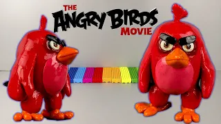 Как слепить Энгри Бердз из пластилина Ред (Angry Birds Movie)