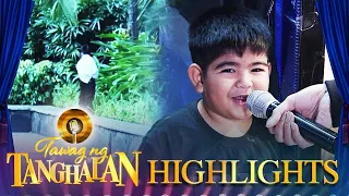 Yorme gets caught while peeing in the ABS-CBN garden | Tawag ng Tanghalan