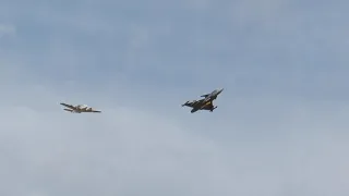 JAS 39 Saab Gripen Czech Air Force intercepting lost private plane