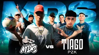 MDS vs TIAGO PZK - VLOG FUTBOL 5 ⚽