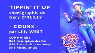 [COURS] TIPPIN' IT UP de Gary O'REILLY, enseignée par Lilly WEST