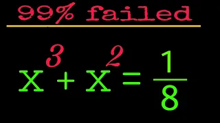 Singapore - Math Olympiad | A nice exponent question | Find the value of x