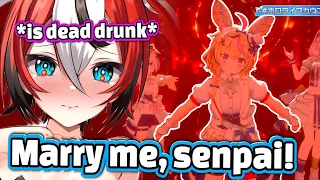 Drunk Bae goes Crazy over Polka and Proposes to Her... 【Baelz / Holove En】