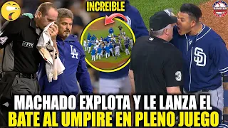 3 Veces que MANNY MACHADO ENFURECIÓ y CASI GOLPEA al UMPIRE en PLENO JUEGO | MLB