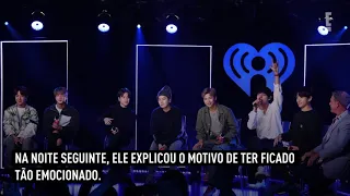 Jimin do grupo BTS revela  porque chorou no show do Brasil