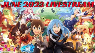 MEGUMIN IS EX GUY 2.0! KONOSUBA COLLAB LIVESTREAM DETAILS! (Slime: Isekai Memories)