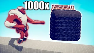 1000x OVERPOWERED BOMB THROWER vs UNITS - TABS | Totally Accurate Battle Simulator 2023