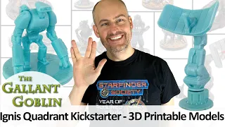 The Ignis Quadrant Kickstarter Review - 3D Printable Tabletop Models - EC3D Designs