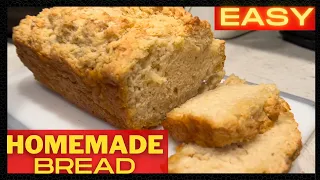 Easy Homemade Bread | Elyssa’s Famous BEER BREAD | Bread for Beginners