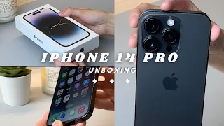 iPhone 14 Pro (Space Black 1TB) / Therapeutic Unboxing w/ Relaxing Lullaby  📦 📲 😀