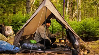 Hot Tent Camping In Freezing Temperatures